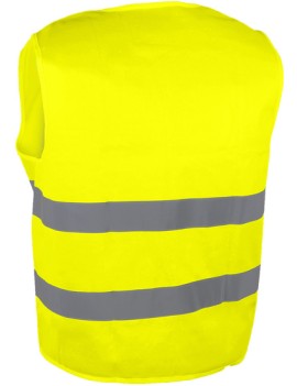 GILET SIGNALISATION HV ECO JAUNE