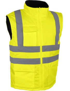 GILET JAUNE HV POLAIRE GANA