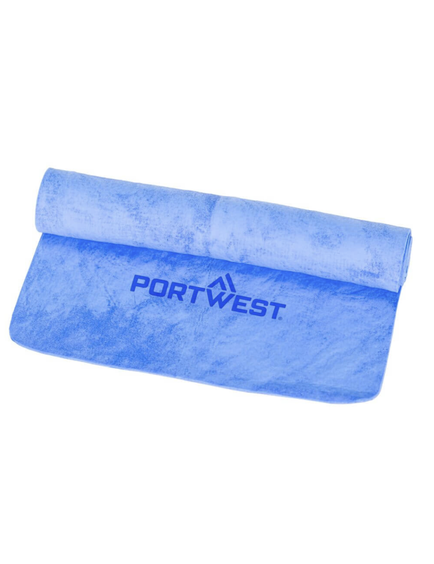 Serviette rafraîchissante – Fraîcheur instantanée jusqu'à 8h sur le chantier