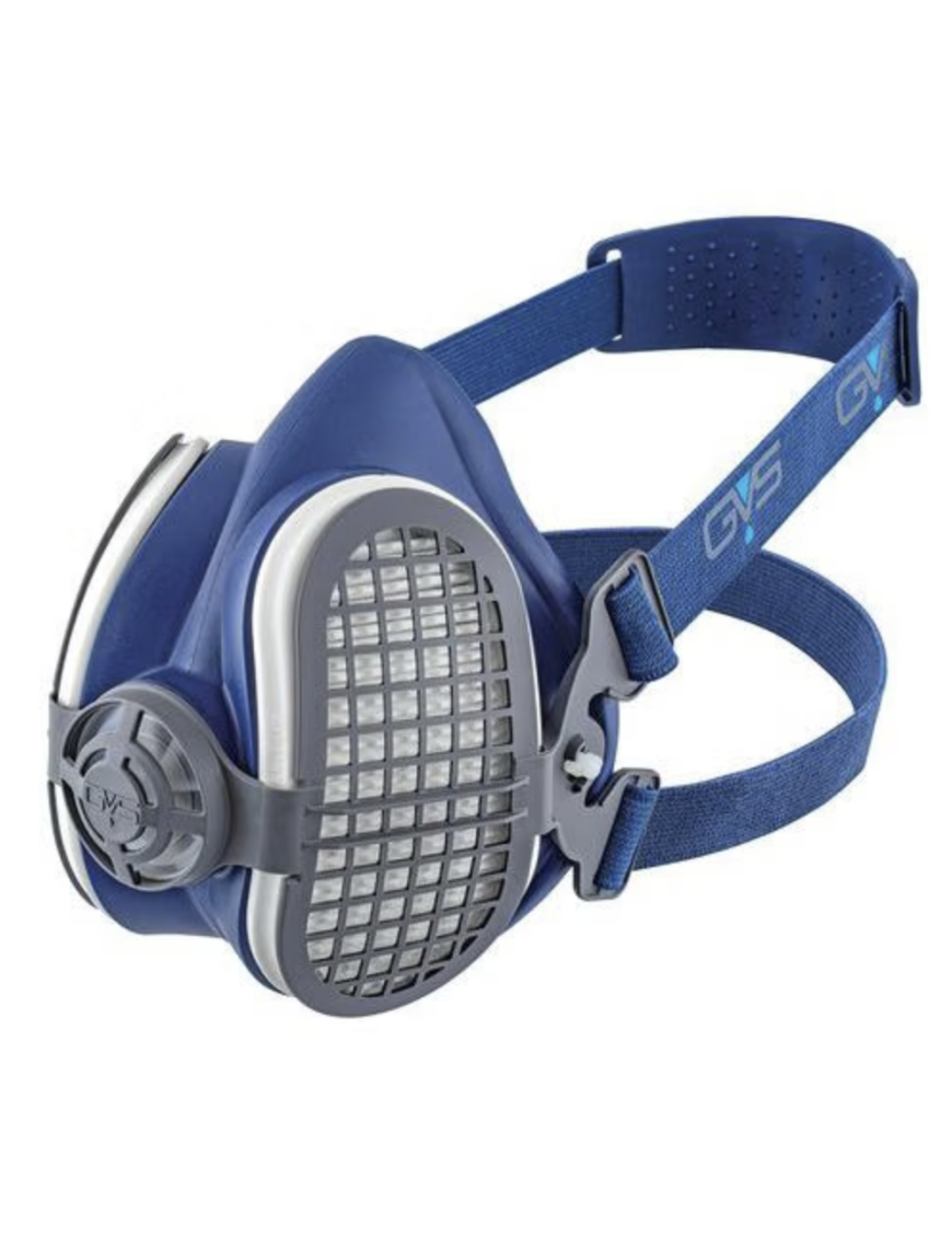 Demi-masque réutilisable P3 – Ultra léger, hypoallergénique et compatible avec tous les EPI